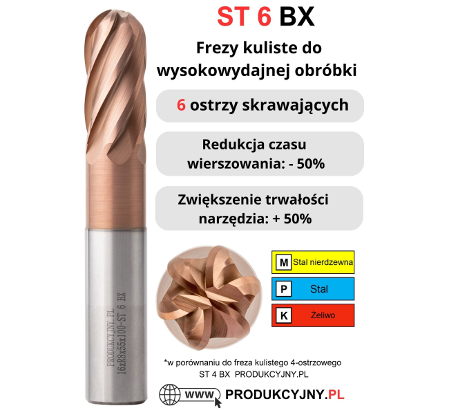 Frez kulisty fi 10 Z6